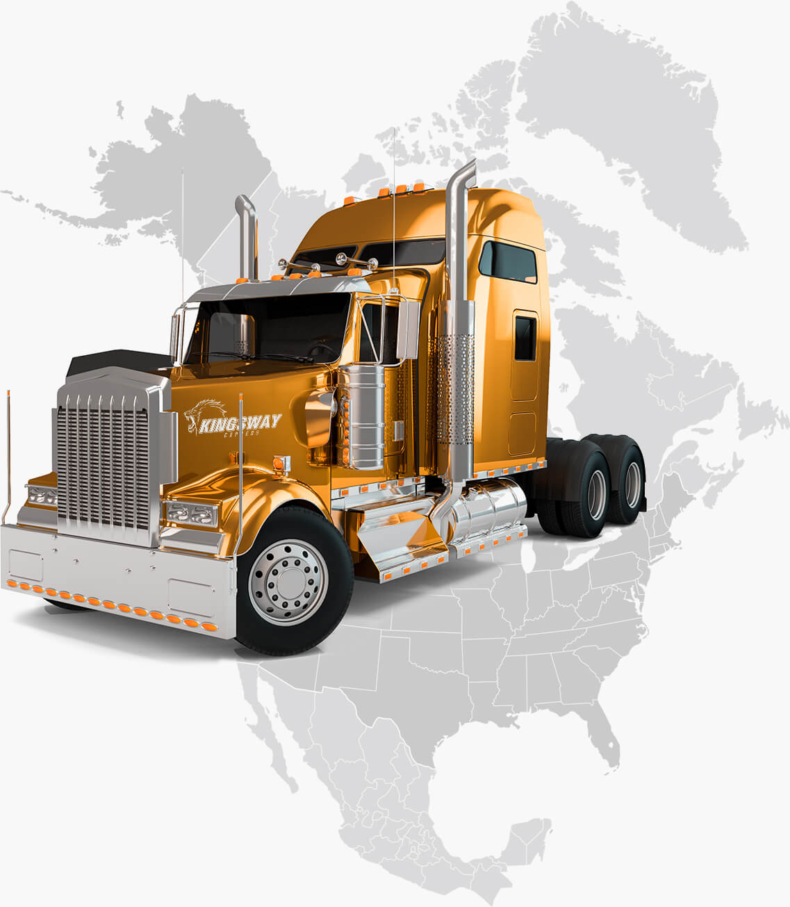 Ontario Trucking Company Canada USA Mexico Kingsway Express